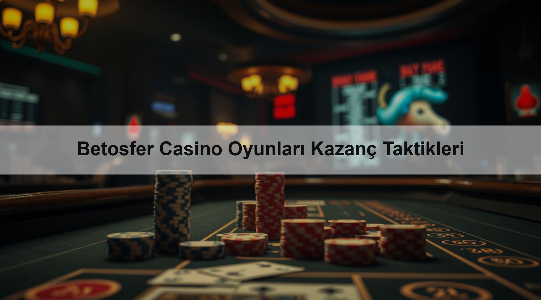 Betosfer Casino Oyunları Kazanç Taktikleri 1 Betosfer Casino Oyunları Kazanç Taktikleri